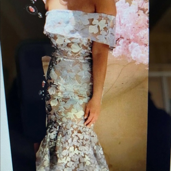 Dress Gown Mother of the Bride - Picture 4 of 6